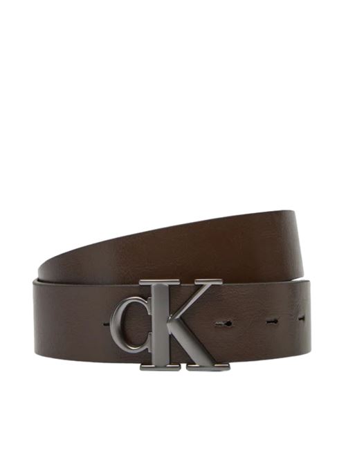 Cintura reversibile nera/marrone Calvin Klein | LV04G7026GR2F